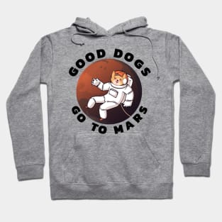 Doge To the Moon Mars DogeCoin Hoodie